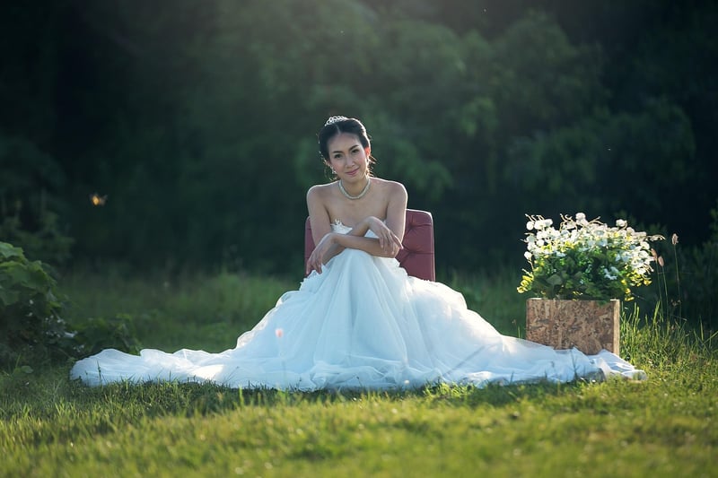 Classic White Gown